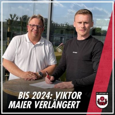 Viktor Maier verlängert langfristig!