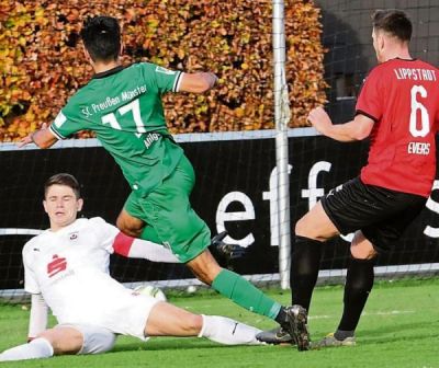 SV Lippstadt verliert 0:4 gegen Preußen Münster