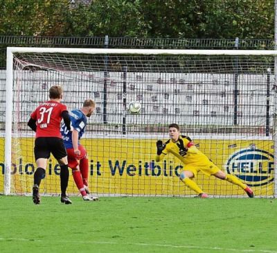 SV gegen Bonn - 0:1 und Rot für den Abwehrchef