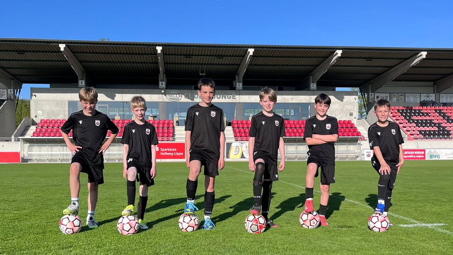Jugendmannschaft des SV Lippstadt 08 in Aktion